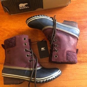 Sorel Women's Slimpack II Lace Red 7.5M